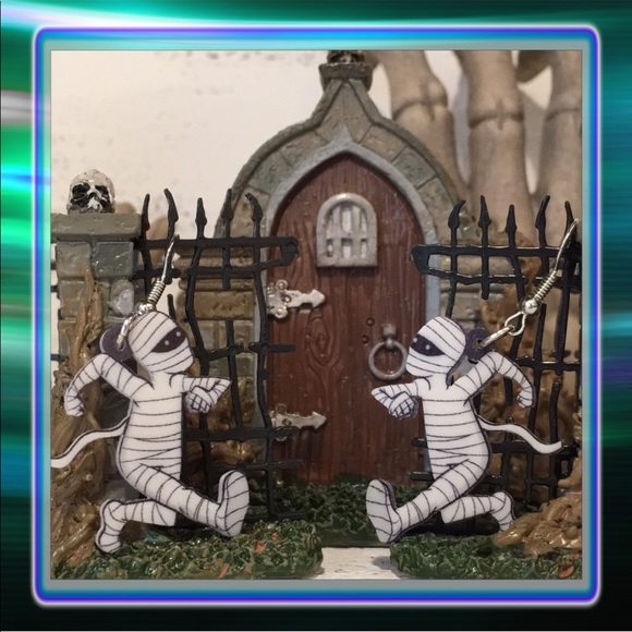 Jewelry - Mummy Acrylic Earrings